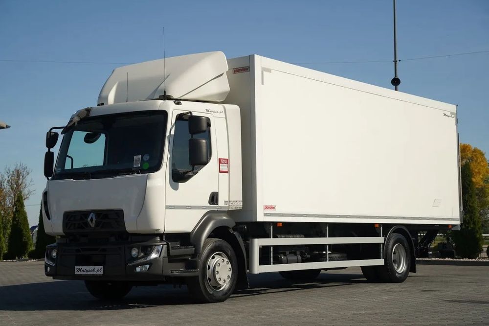 Renault / D 280 / CAMION FRIGORIFIC - 6,7 M / THERMO KING ES-600 MAX / 500 ORE DE FUNCȚIONARE MOTOR / + PLATFORMĂ HIDRAULICĂ PALFINGER - 2.000 KG / UTILIZARE REDUSĂ /