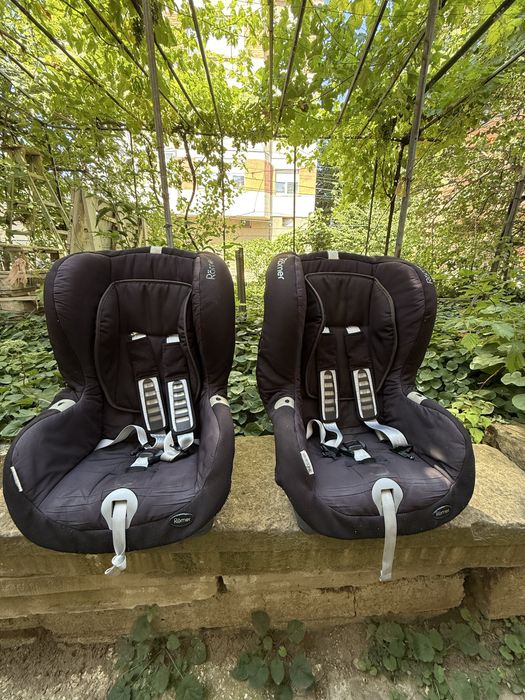 2 бр. детски столчета Britax Römer – ISOFIX – до 18 кг