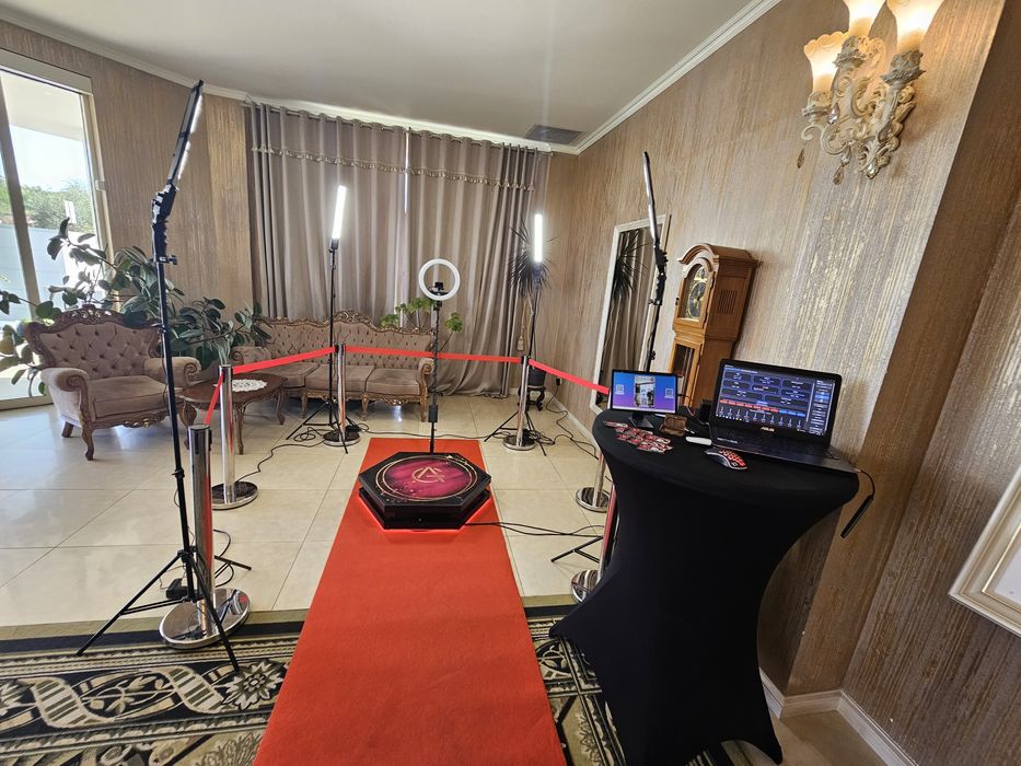 Baloane de sapun cu fum, Baloane cu fum, Fum Greu, Video Booth 360