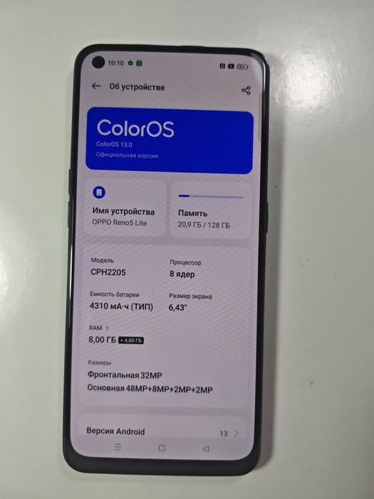 Oppo reno 5 lite 8/128