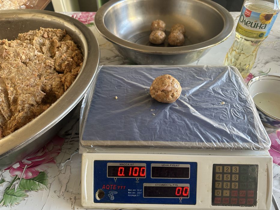 Котлеты куриные .