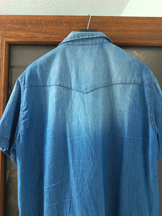 Cămașă bărbați din denim mărimea 43 - 44