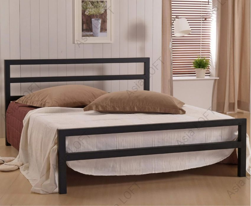 Металлическая Кровать, Темир Кровать, Евро Стиле Лофт,