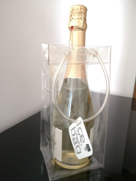 Ice bag, geanta frigorifică, frapiera pt o sticla 750ml