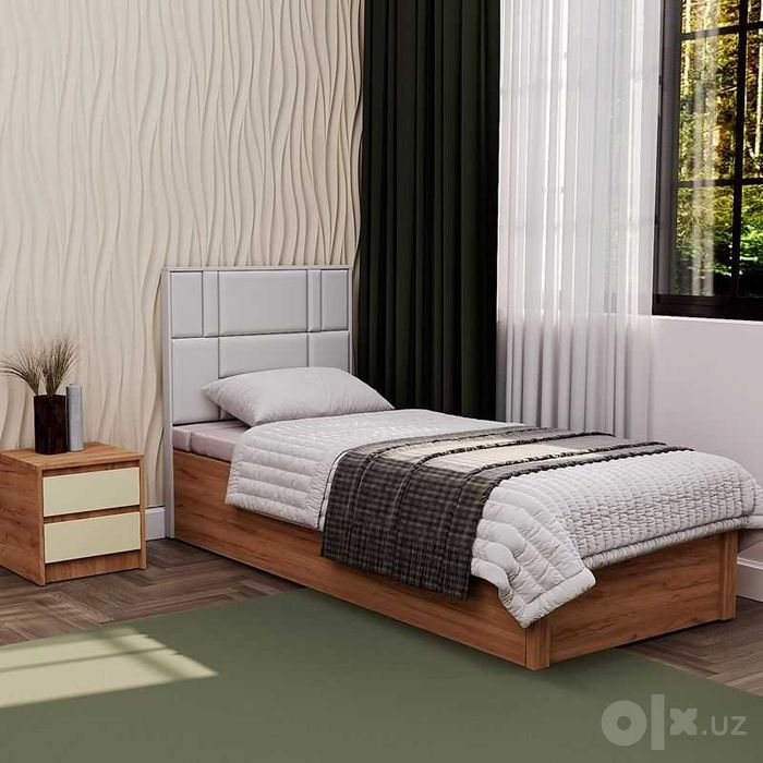 Krovat «Zo'r-1 zolotoy» 85×90×210 sm