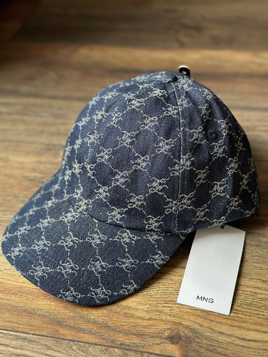 Шапка с козирка Mango Denim