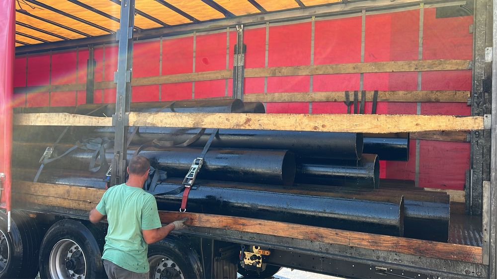 Vand teava metalica noua si recuperata 711x7.1 , 711x8.8 , 711x10