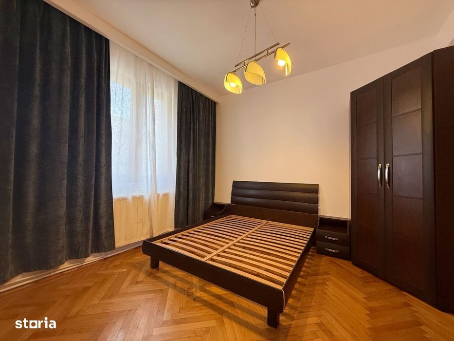 2 cam -decomandat - centrala proprie- renovat - bloc1961 - tavan inalt