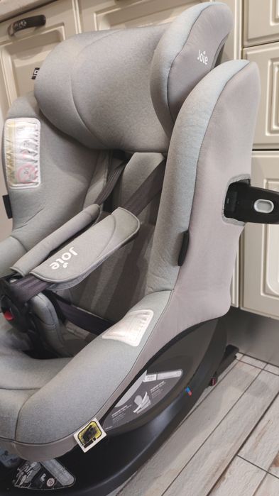 Joie scaun auto I-Spin rotativ 360 E pentru 61-105 cm, Gray Flannel
