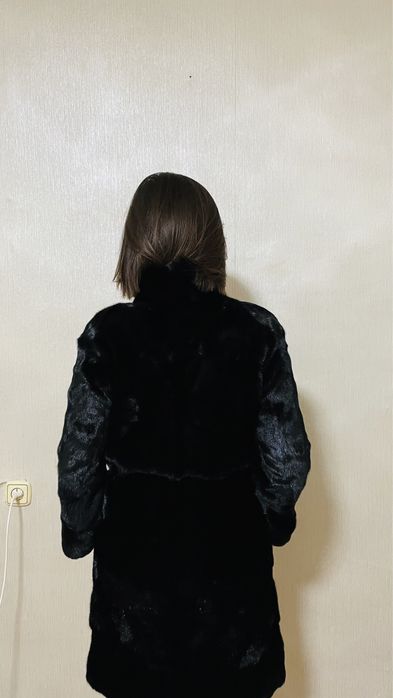 Норковая шуба BLACK LAMA