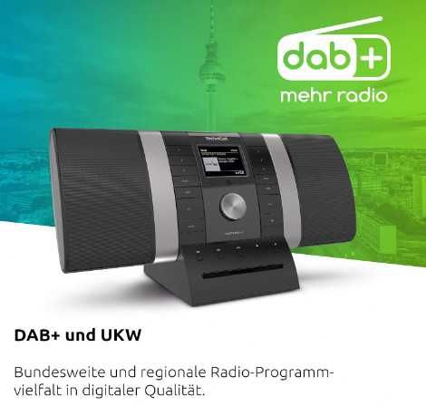 Интернет радио TechniSat Multiradio 4.0, WLAN радио с часовник