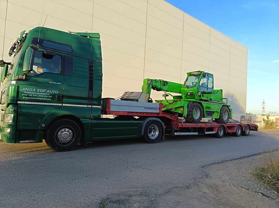 Servicii de Închiriere Manitou și TRANSPORT Trailer