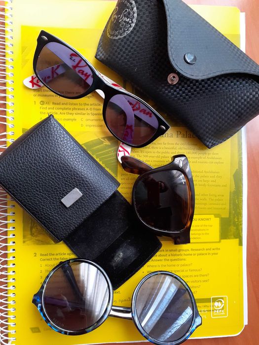 Ochelari Ray-Ban si Guess