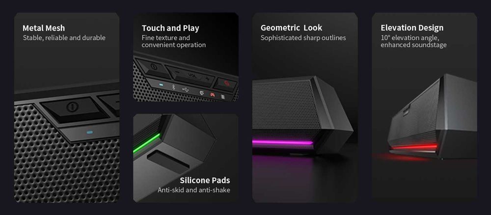 продам новинку Edifier G1500 BAR/Bluetooth 5.3/AUX/USB/5 ватт/RGB-под.