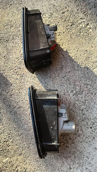 Задний бампер туманки на Лансер