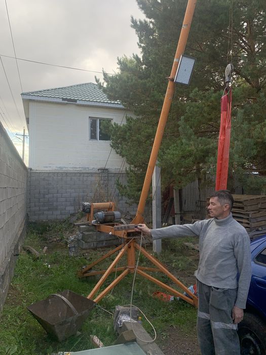 портативный подъемный кран