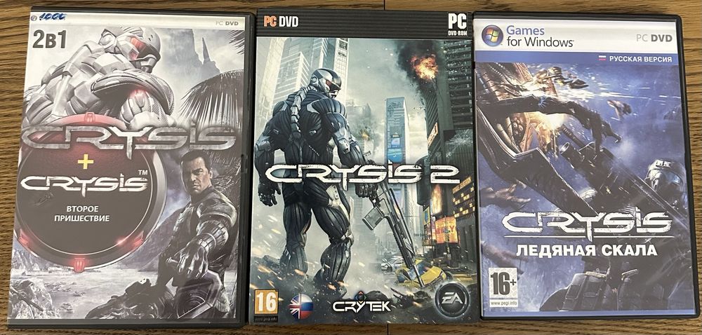 Игры на дисках для ПК