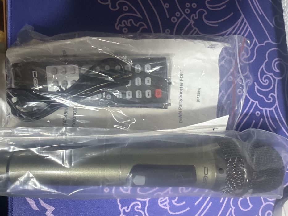 Колонка 120w denn partybooster fort