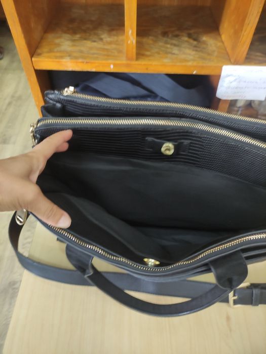 Мъжка кожена чанта