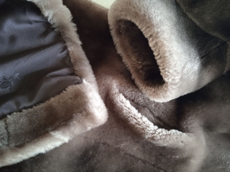 Шуба мутон женская, 54 размер