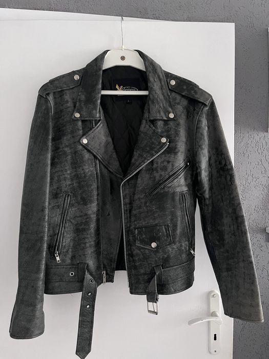 Geaca din piele naturala L