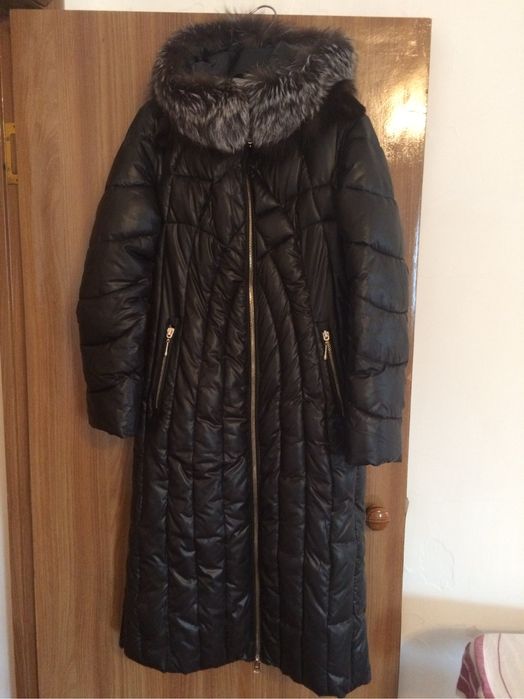 Зимняя длинная куртка