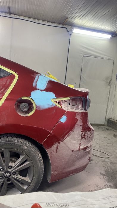 Покрас машины акциия