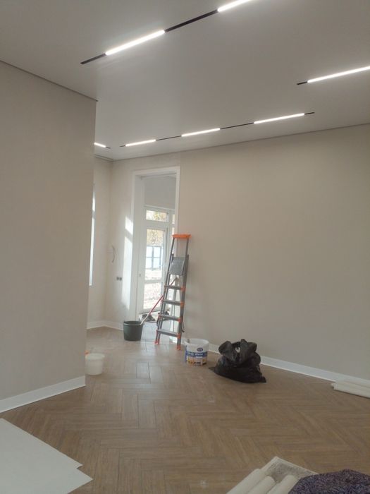 Поклейка обоев внутренние работы