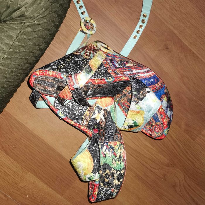 Sandale cu platforma, Dolce and Gabbana, originale, 40