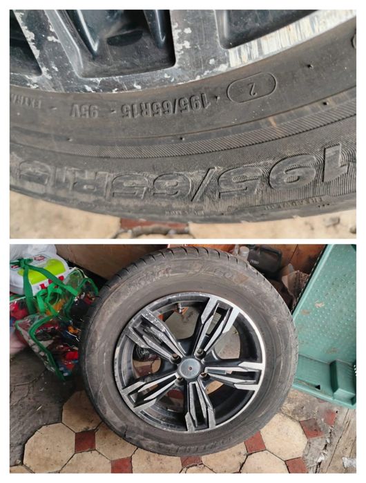 Титановые диски с резиной R15