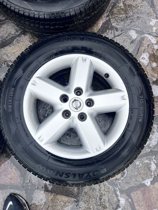 Джанти с гуми nissan x trail t30 215/65/16