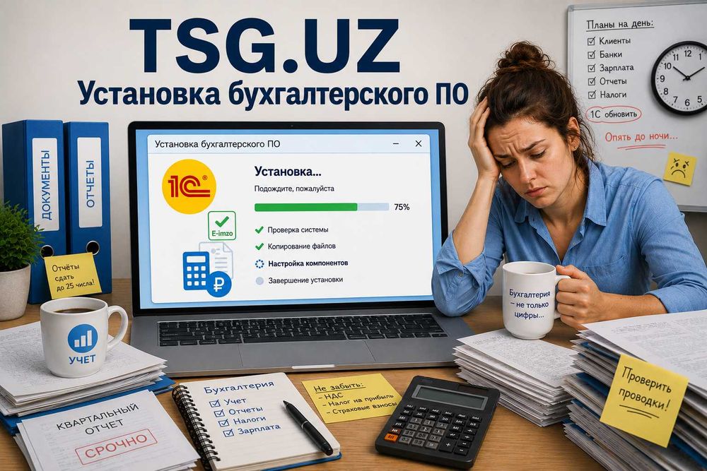 Настройка бухгалтерских программ удаленно 1с E imzo Е имзо Банк клиент