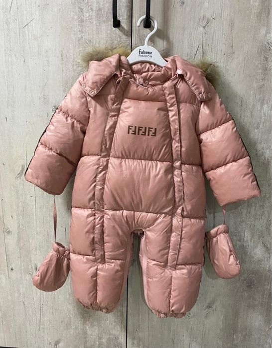 Зимний комбинезон-трансформер для девочки