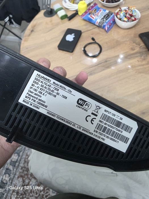 4g модем huawei  b-525s