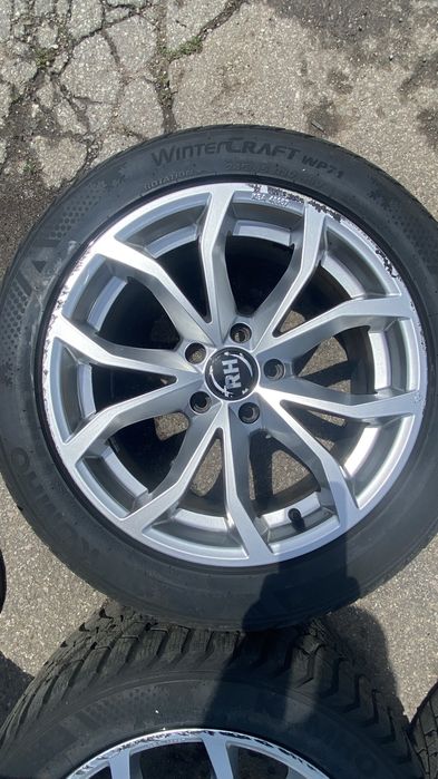 Нови зимни гуми с джанти 17”/5х112/Mercedes,Audi,Skoda,BMW/245/45/17