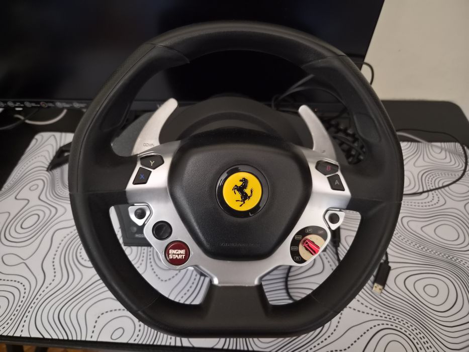 Volan Thrustmaster TX Ferrari 458 + Schimbator THRUSTMASTER TH8S
