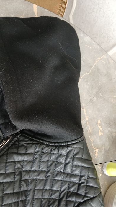 Куртка бомбер экокожа