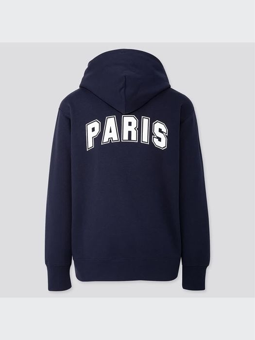 Uniqlo City Stories PARIS Hoodie ОРИГИНАЛЕН мъжки суичър/худи - M