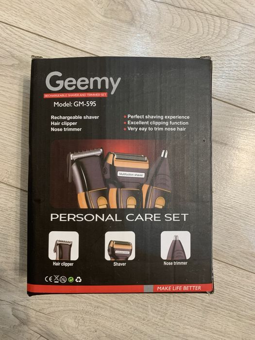 Geemy model GM-595 бритва 3в1