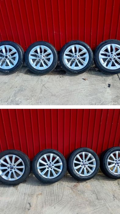 Jante Volkswagen/Skoda R 17 cu anvelope