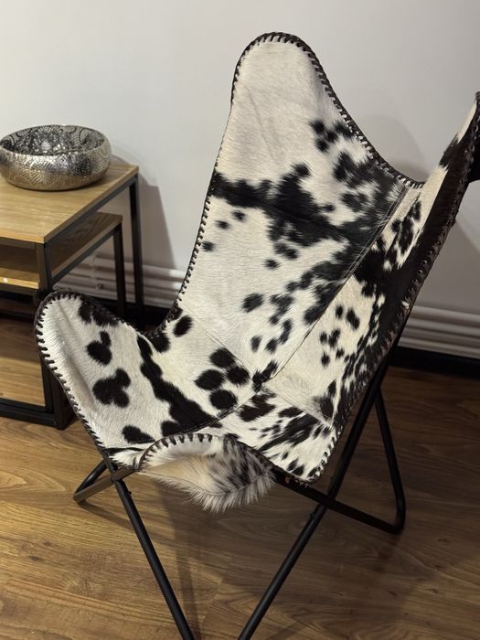 Scaun piele naturala capra nou