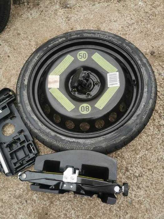 kit rezerva slim audi a5 a4 b8 t125 70 r19 rezerva audi a4 b8,5 a5