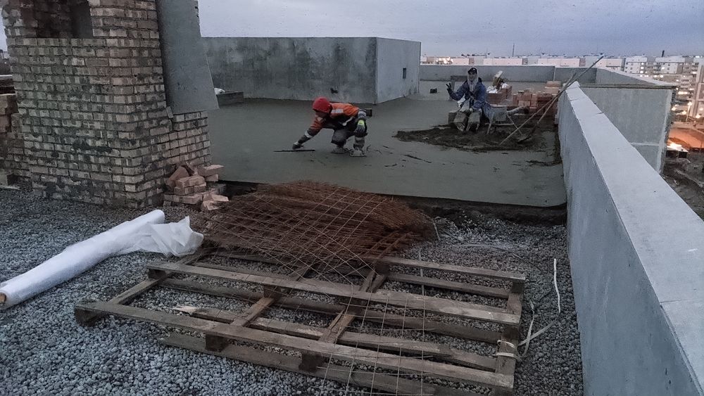 Полусухая стяжка