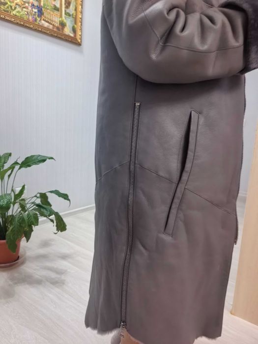 Зимняя дубленка натуральная