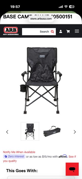 Маркиза для авто ARB