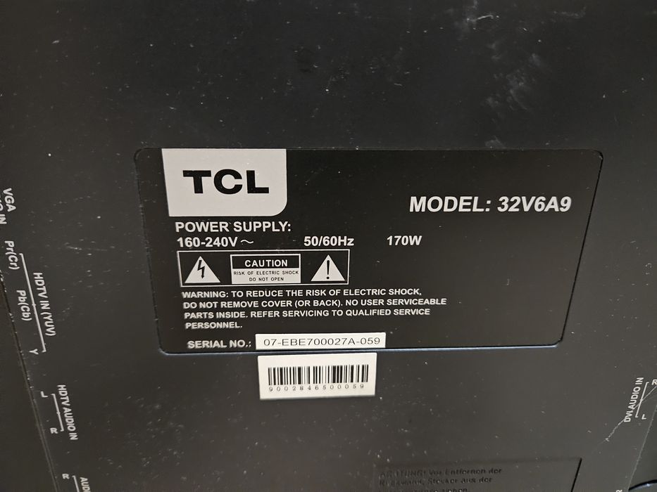 Плазменый телевизор TLC 32V6A9