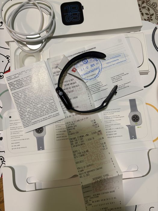 Apple watch se3 midnight alumin case S|M men 94 40 mm, GPS, WLAN, пулс