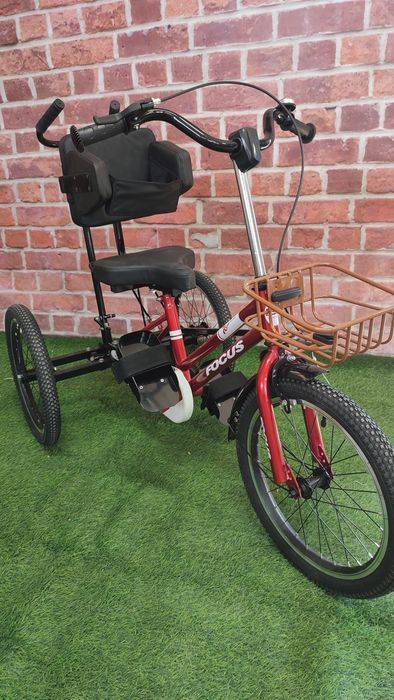 Трёхколёсный велосипед для ДЦП инвалидов ЧМТ