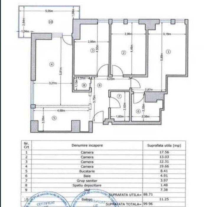 4 Camere Mobilat & Utilat - Complex Moghioros Residence - Sector 6