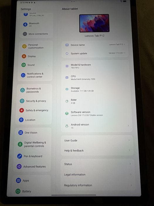 Tableta Lenovo Tab P12